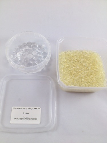 Perles d'eau 200 gr + 50 gr. LIBRE